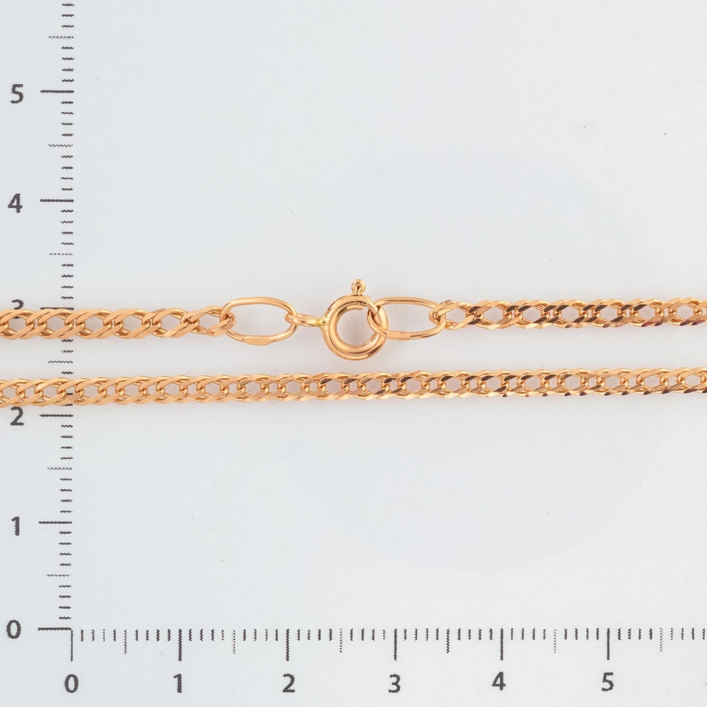 Цепь из красного золота 585 пробы