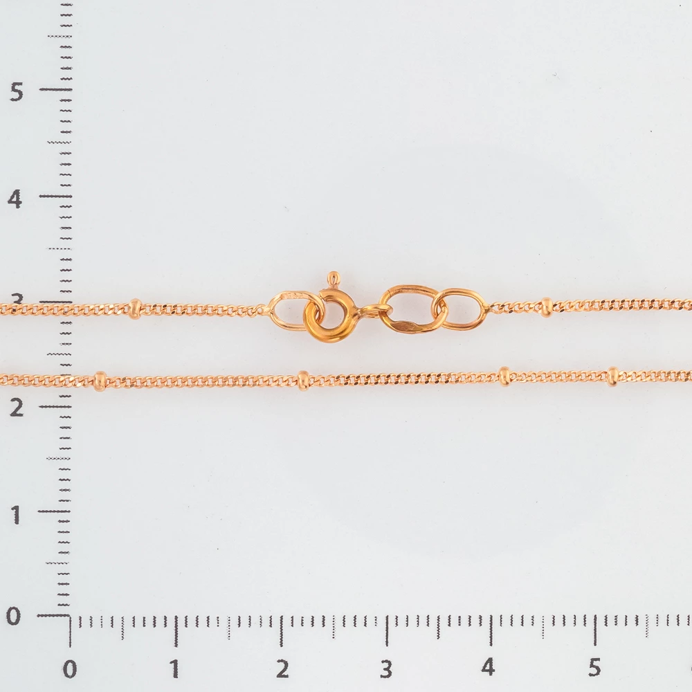 Цепь из красного золота 585 пробы