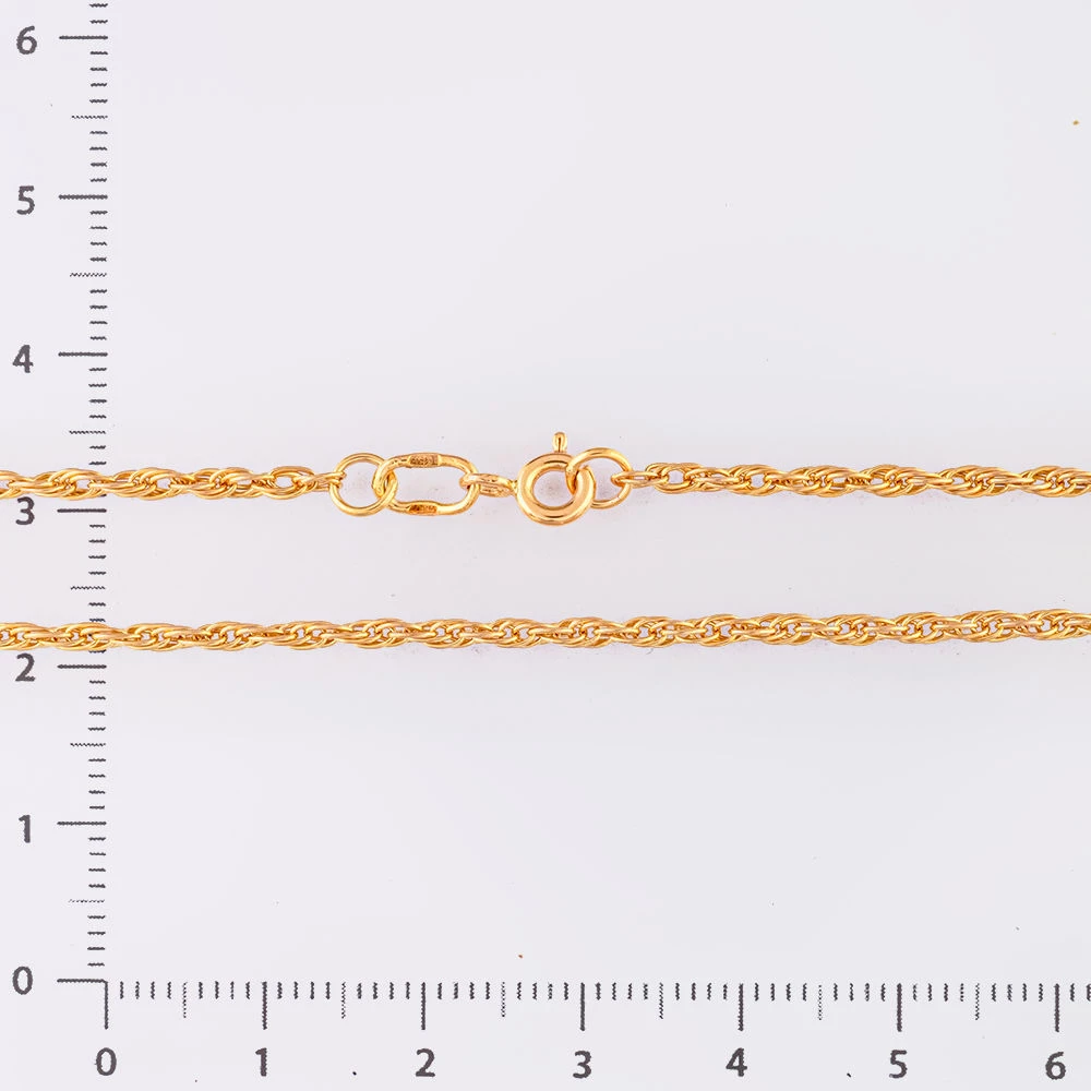 Цепь из красного золота 585 пробы