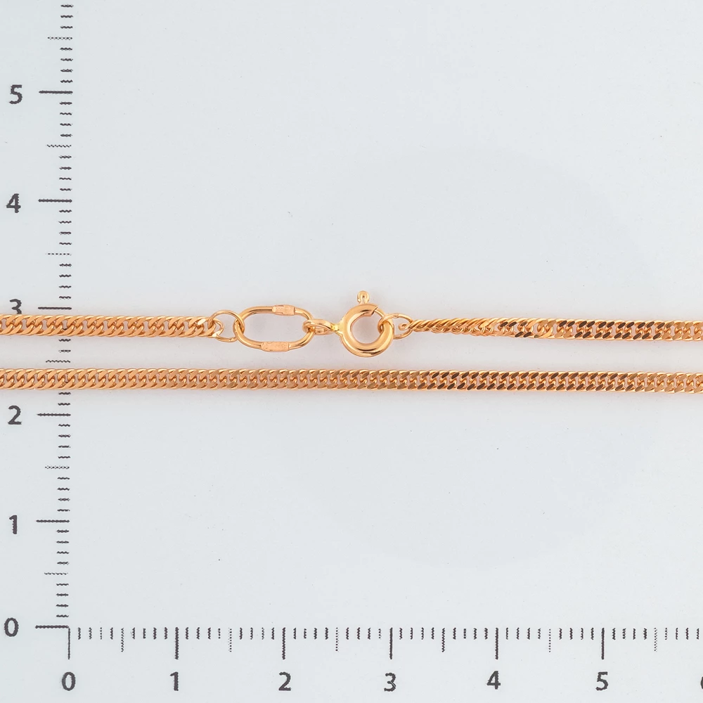 Цепь из красного золота 585 пробы