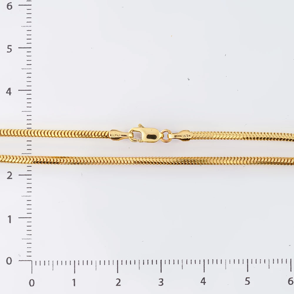 Цепь из желтого золота 585 пробы