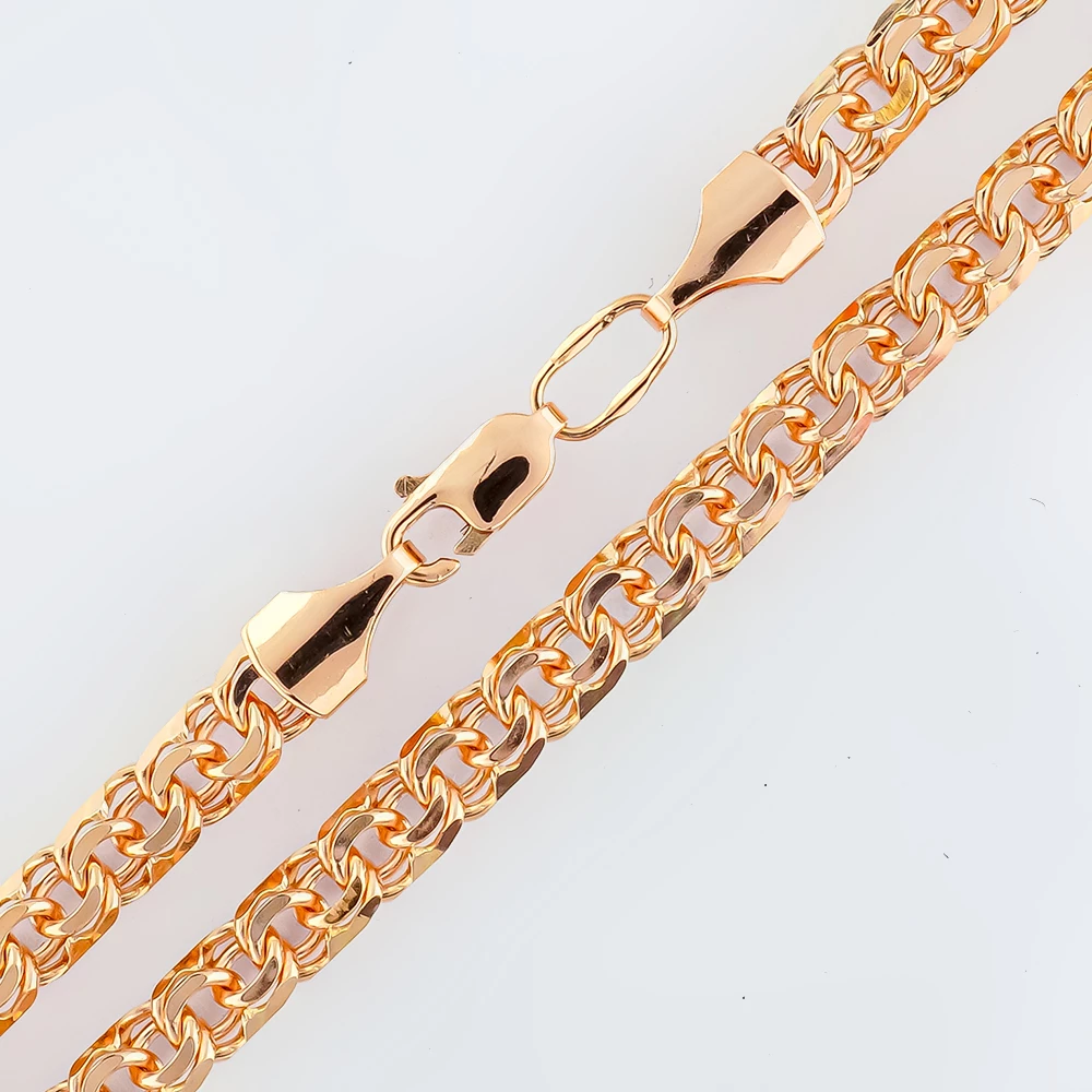 Цепь из красного золота 585 пробы