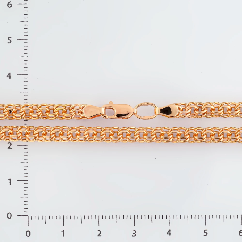 Цепь из красного золота 585 пробы