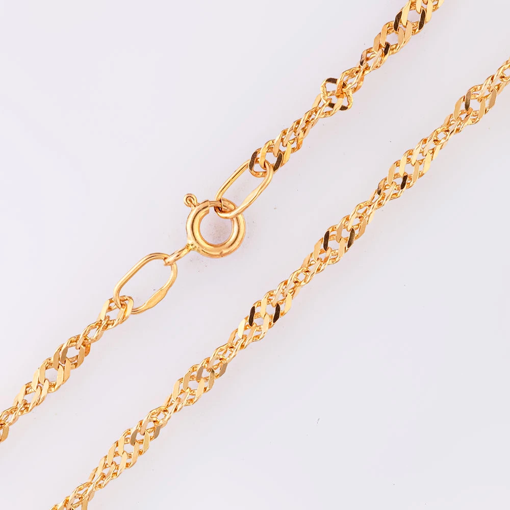 Цепь из красного золота 585 пробы