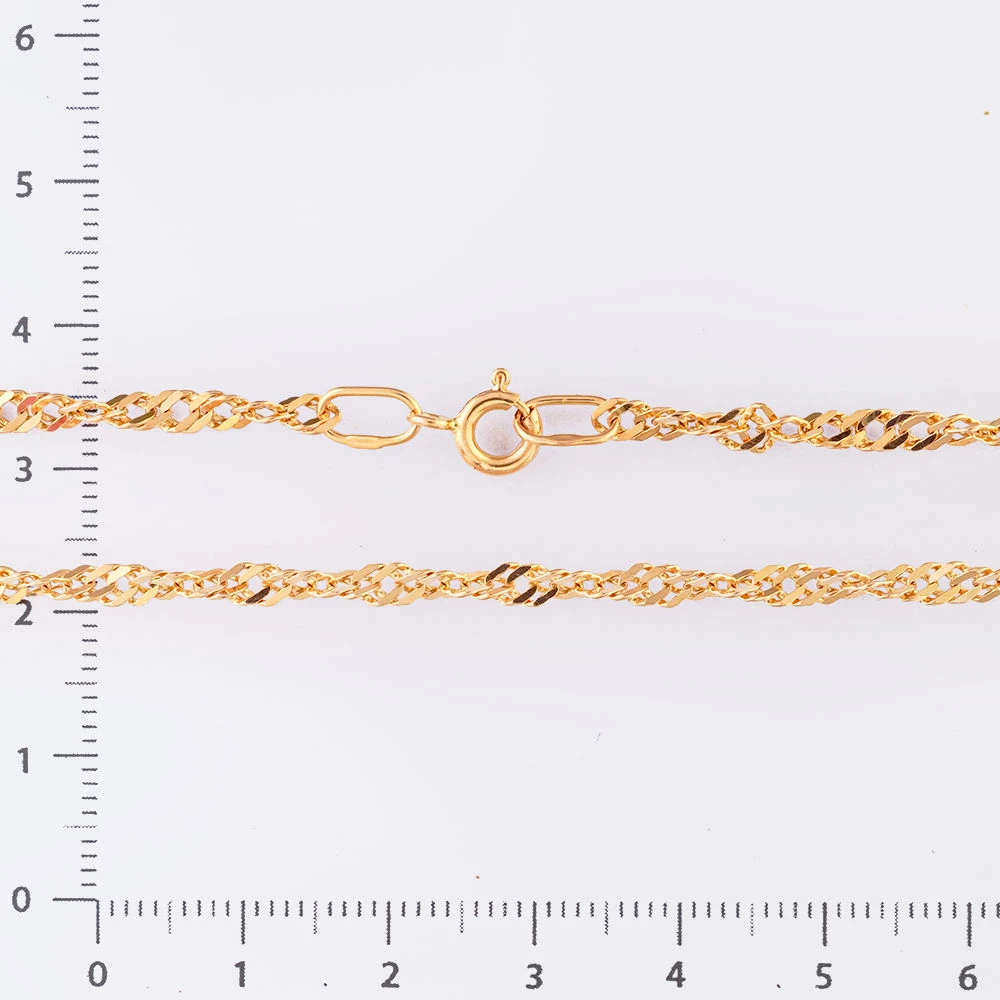 Цепь из красного золота 585 пробы