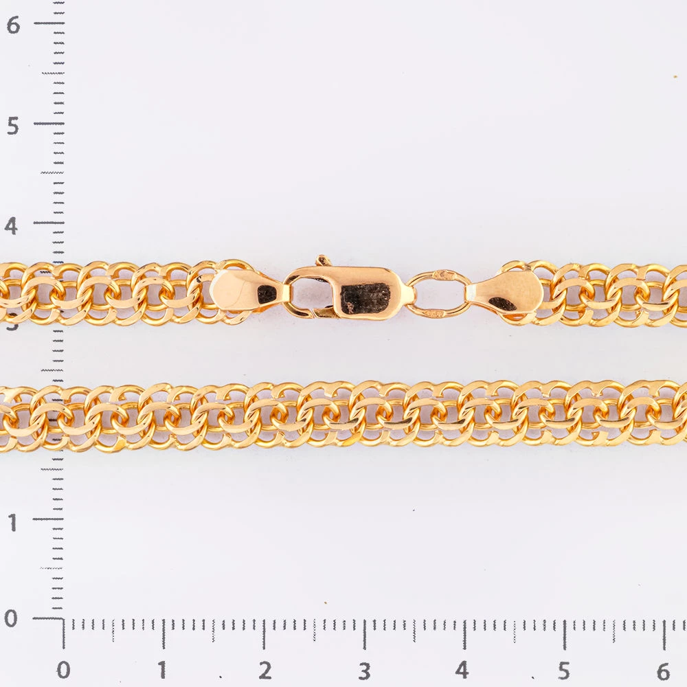 Цепь из красного золота 585 пробы