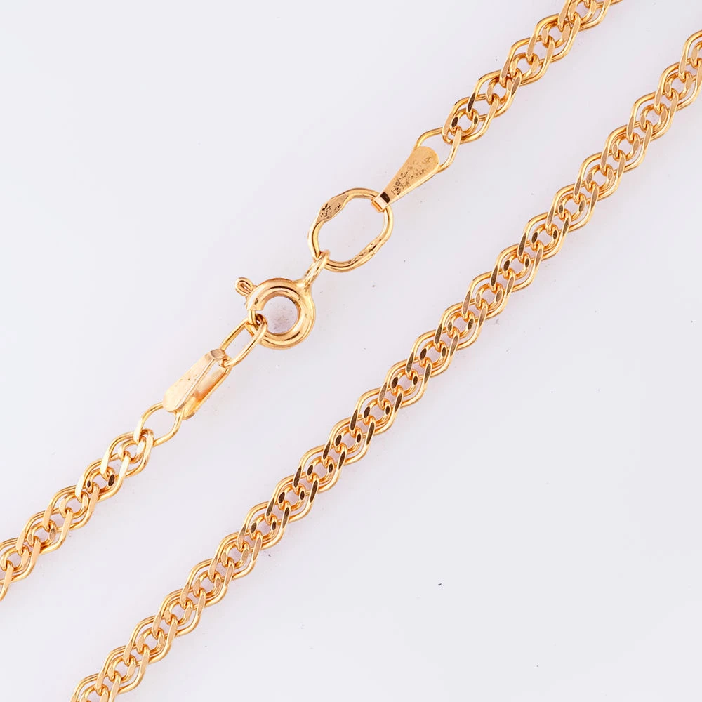 Цепь из красного золота 585 пробы