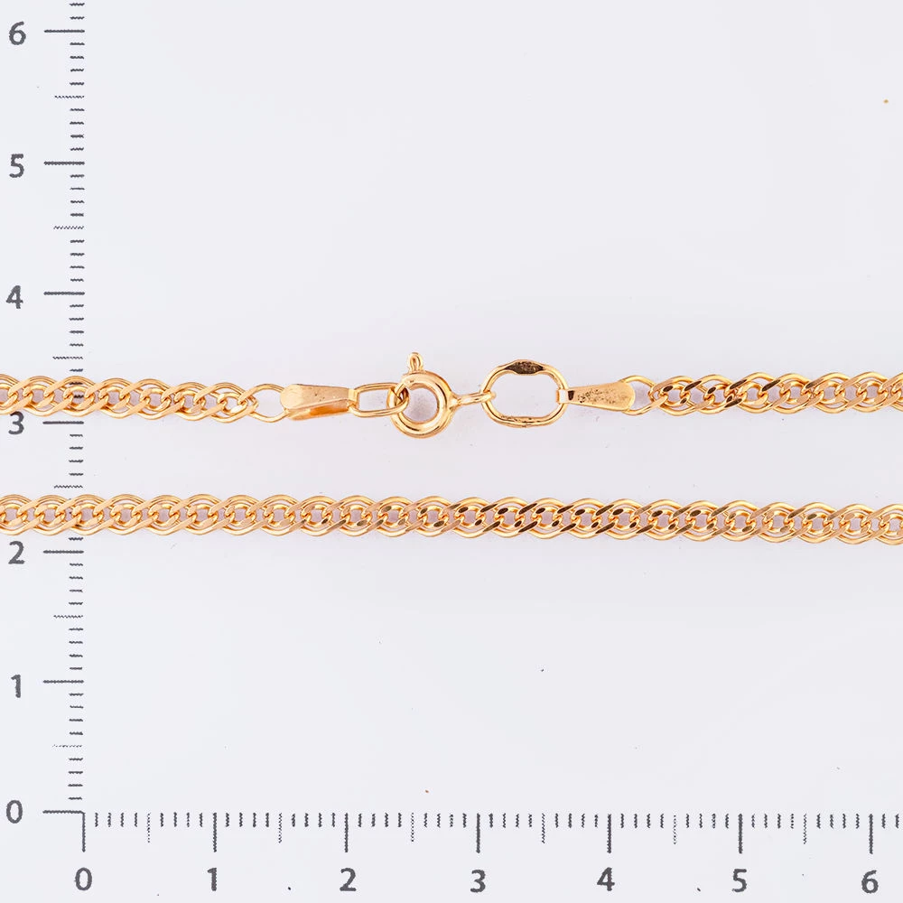 Цепь из красного золота 585 пробы