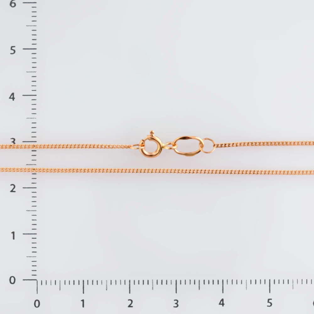 Цепь из красного золота 585 пробы