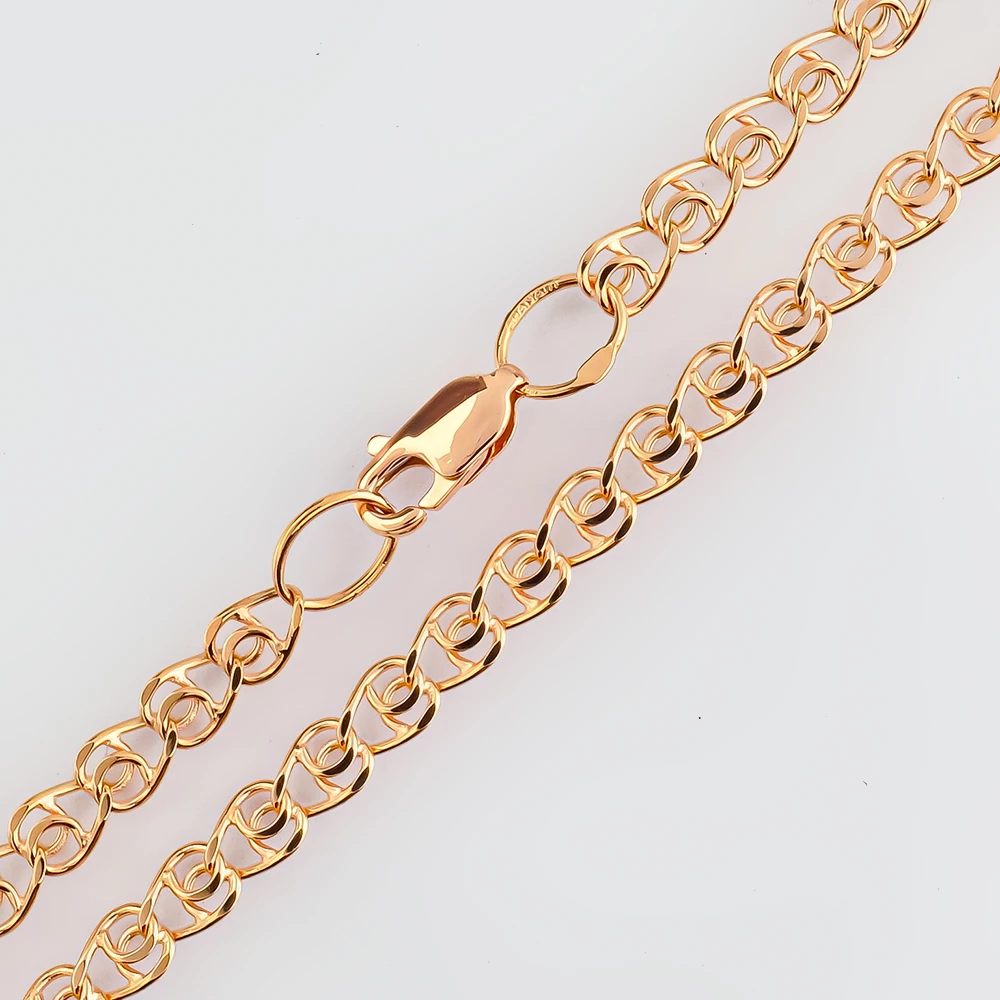 Цепь из красного золота 585 пробы