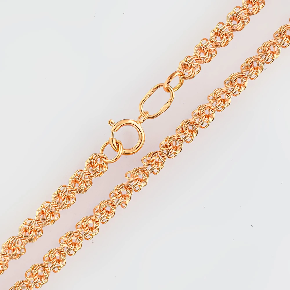 Цепь из красного золота 585 пробы