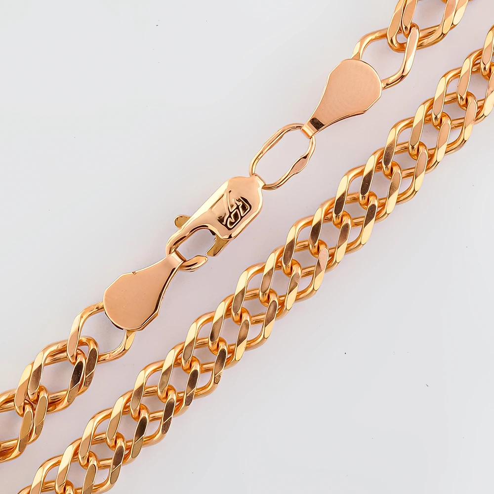 Цепь из красного золота 585 пробы