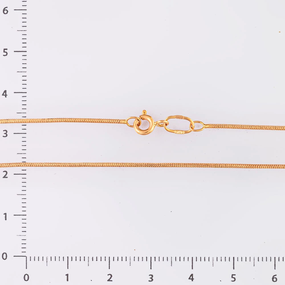 Цепь из красного золота 585 пробы