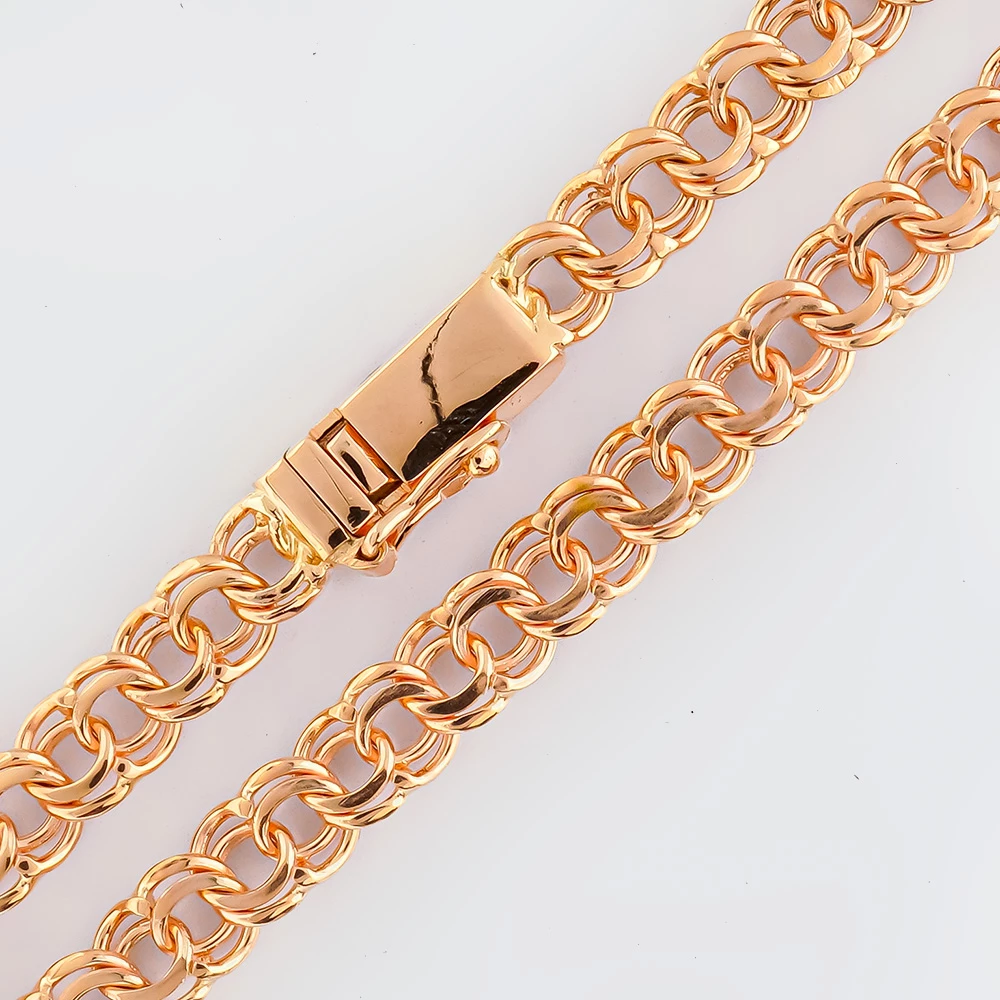 Цепь из красного золота 585 пробы