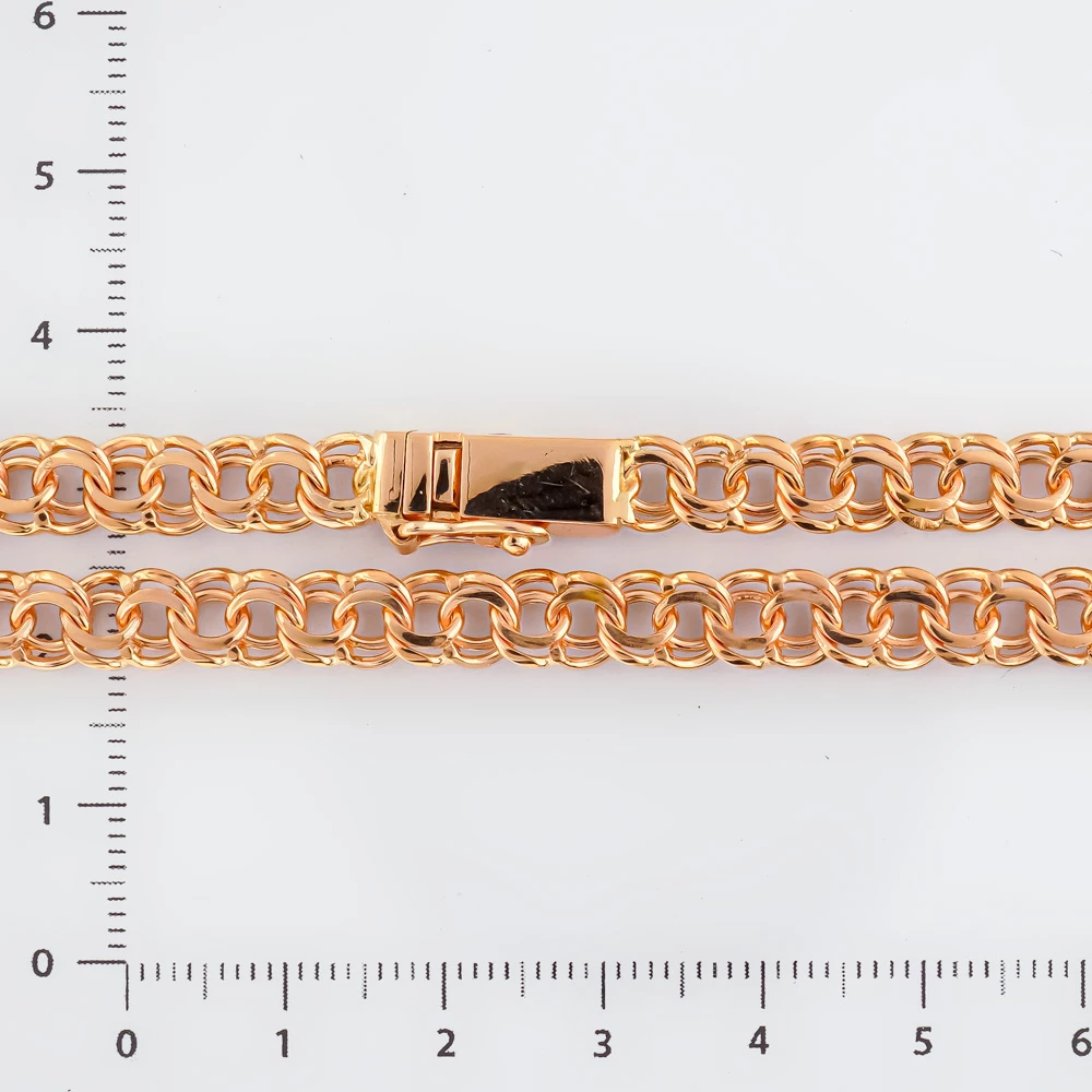 Цепь из красного золота 585 пробы