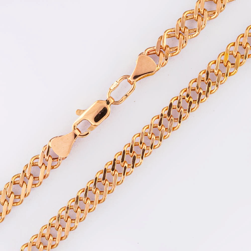 Цепь из красного золота 585 пробы