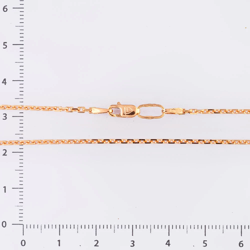 Цепь из красного золота 585 пробы