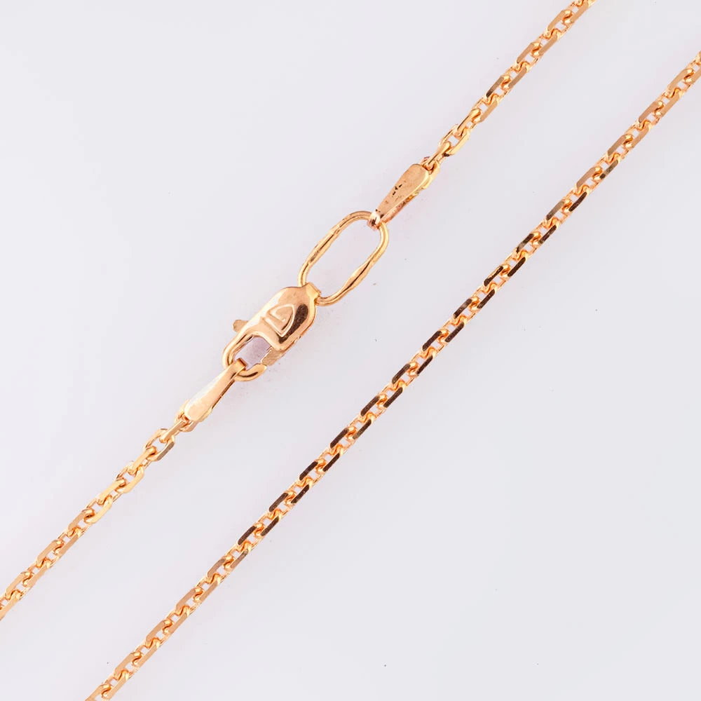 Цепь из красного золота 585 пробы