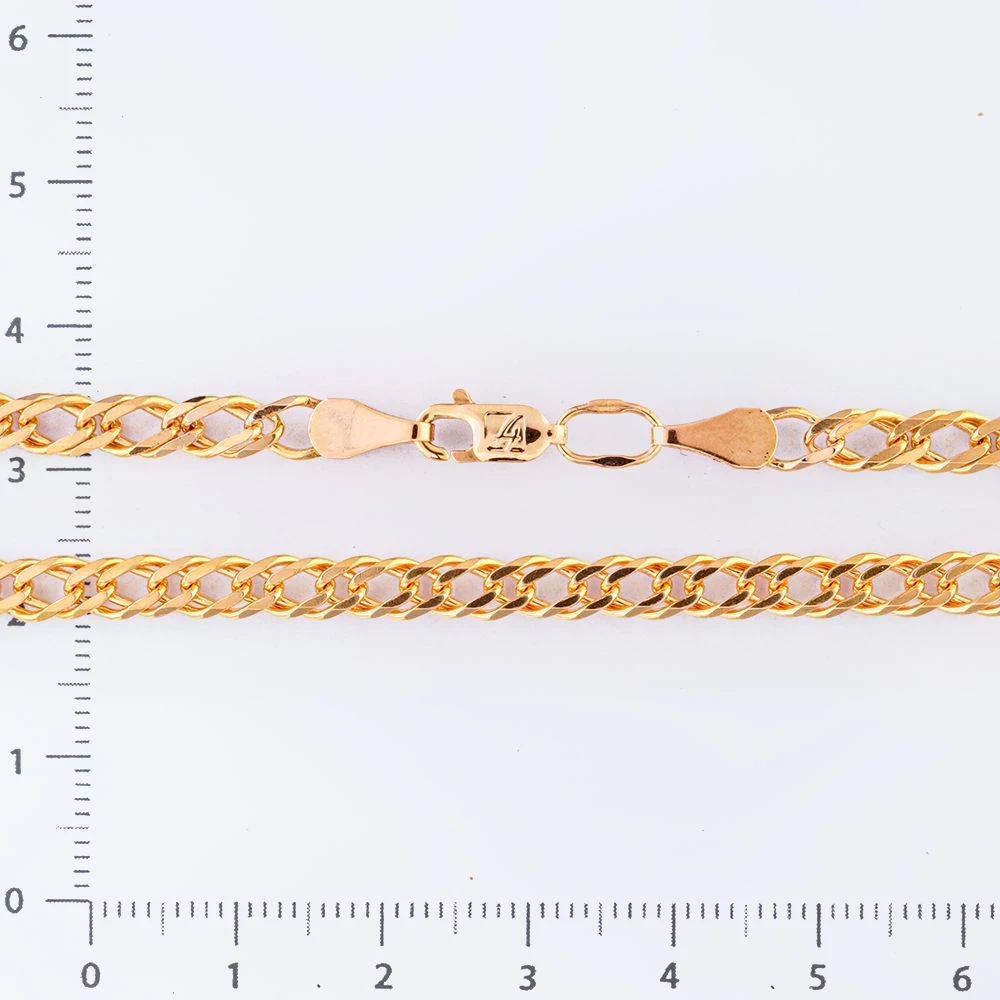 Цепь из красного золота 585 пробы