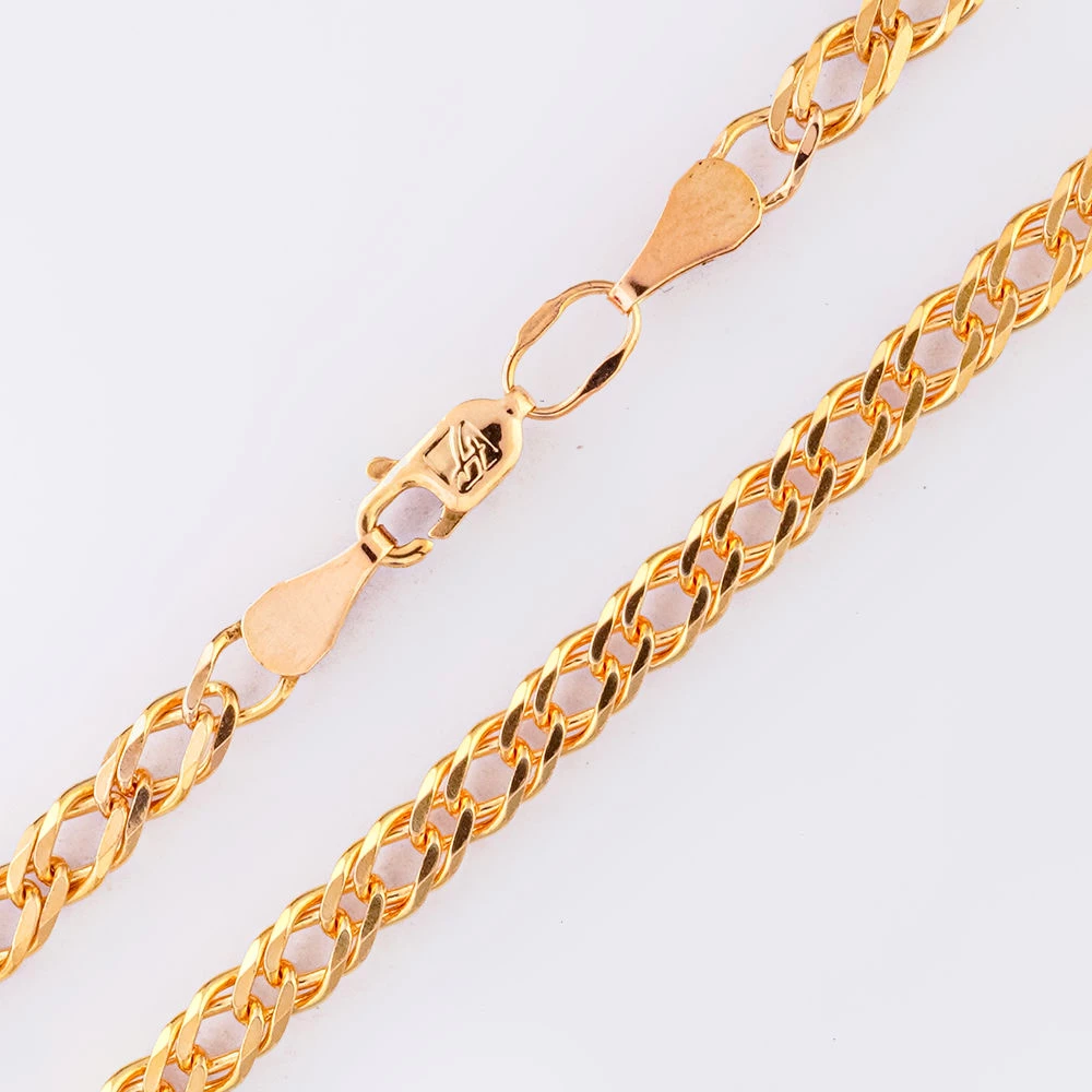 Цепь из красного золота 585 пробы