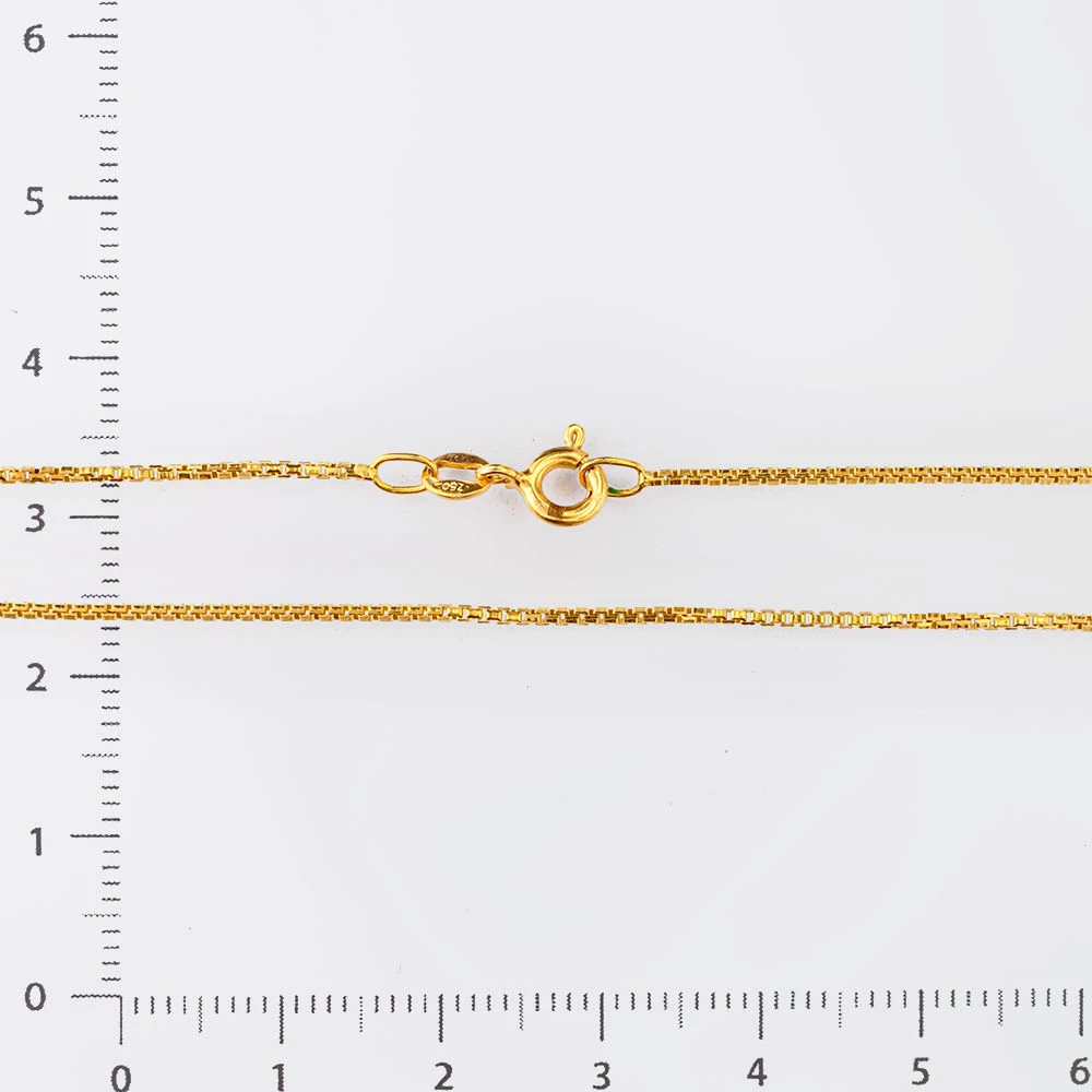 Цепь из желтого золота 750 пробы