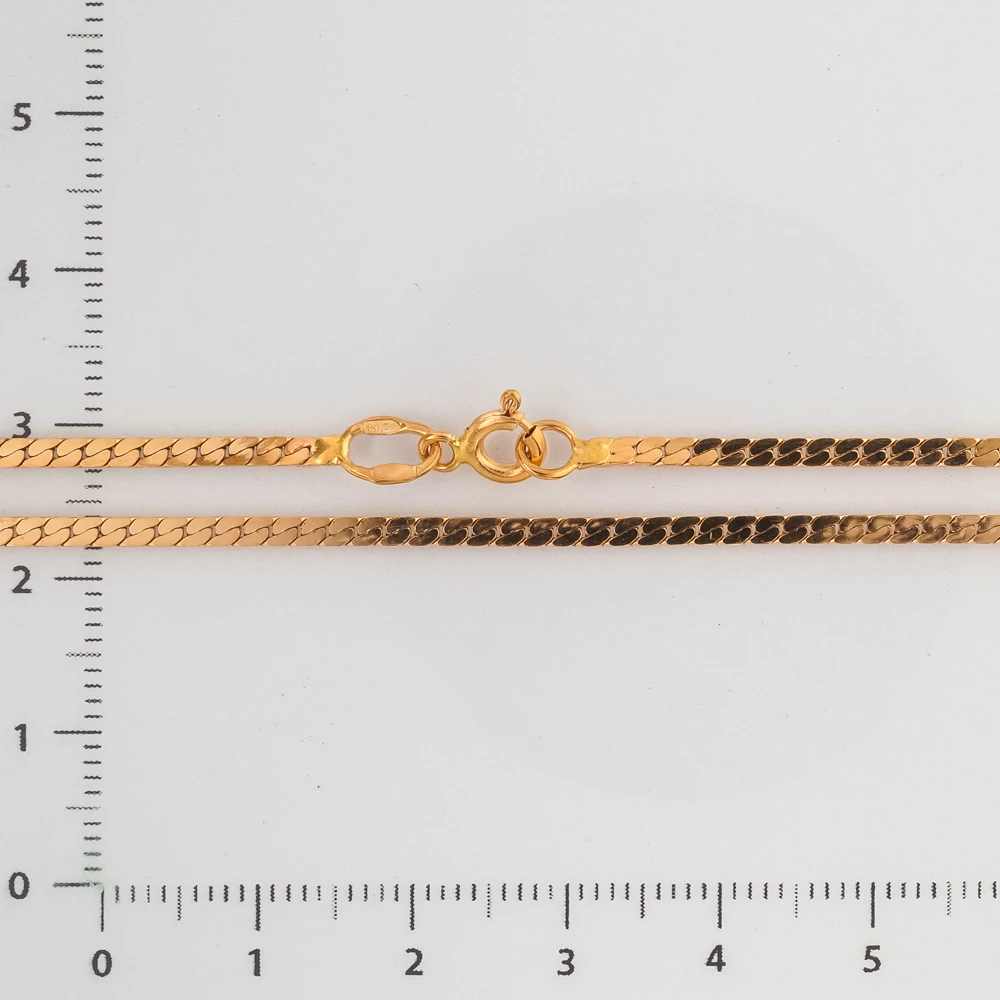 Цепь из красного золота 585 пробы