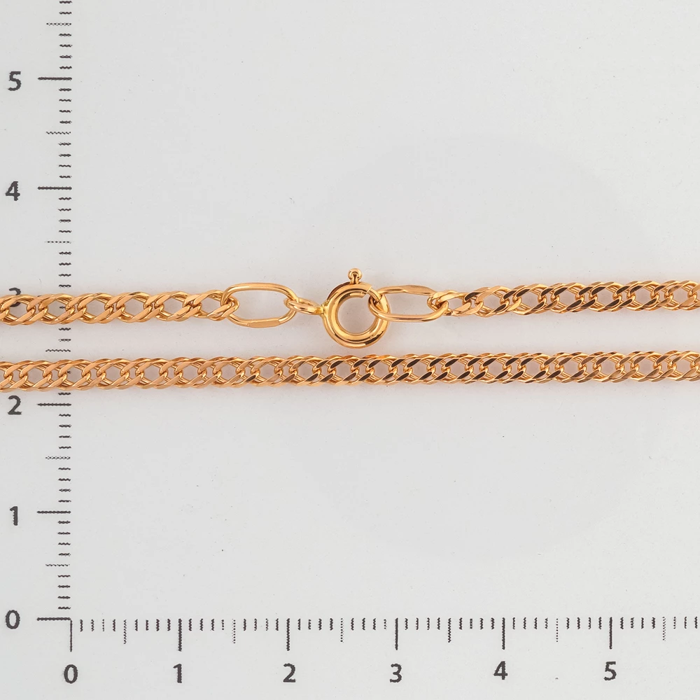 Цепь из красного золота 585 пробы