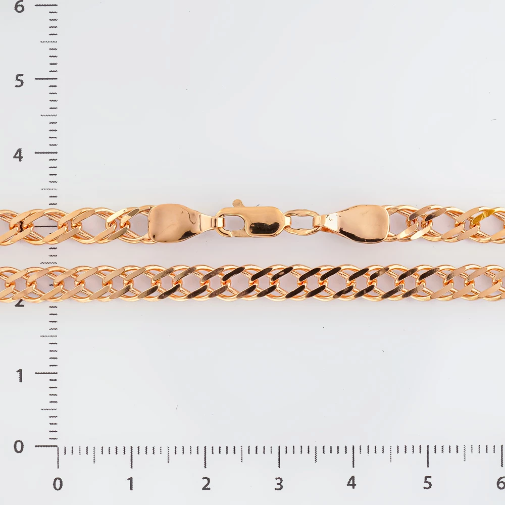 Цепь из красного золота 585 пробы