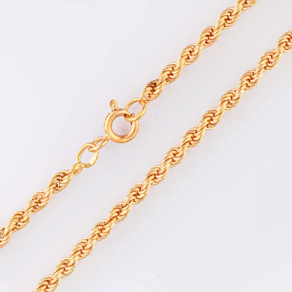 Цепь из красного золота 585 пробы