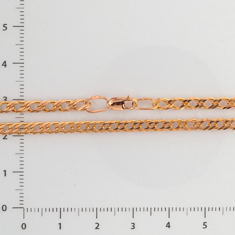 Цепь из красного золота 585 пробы