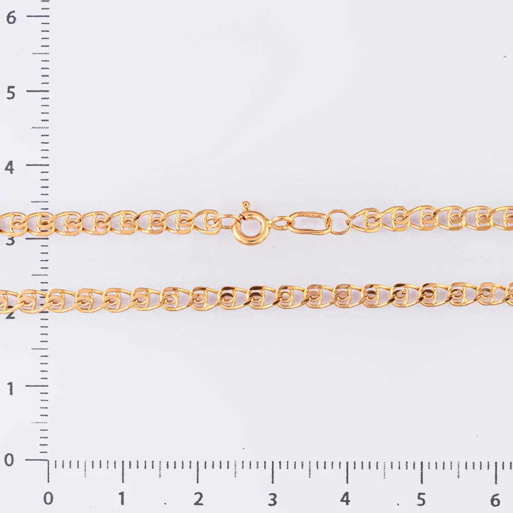 Цепь из красного золота 585 пробы