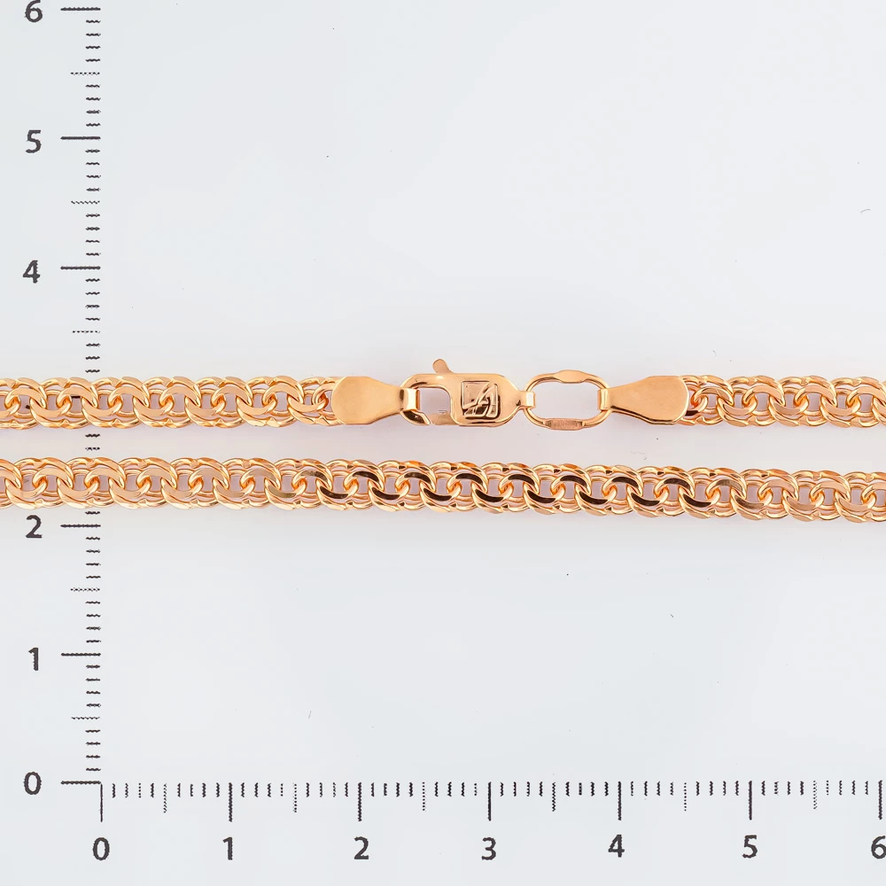 Цепь из красного золота 585 пробы