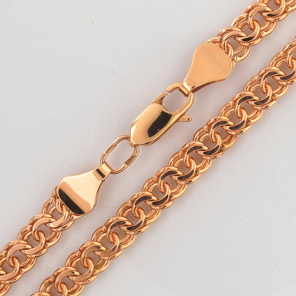 Цепь из белого золота 585 пробы