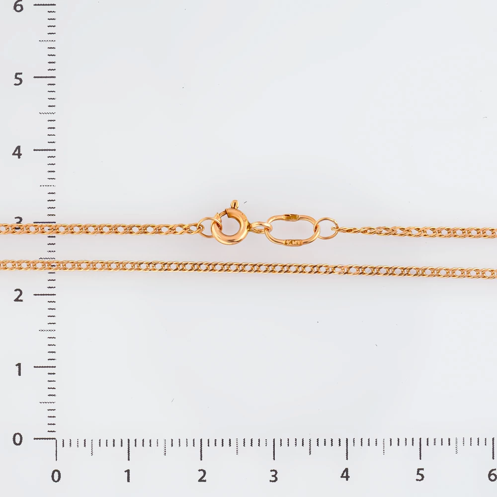 Цепь из красного золота 585 пробы