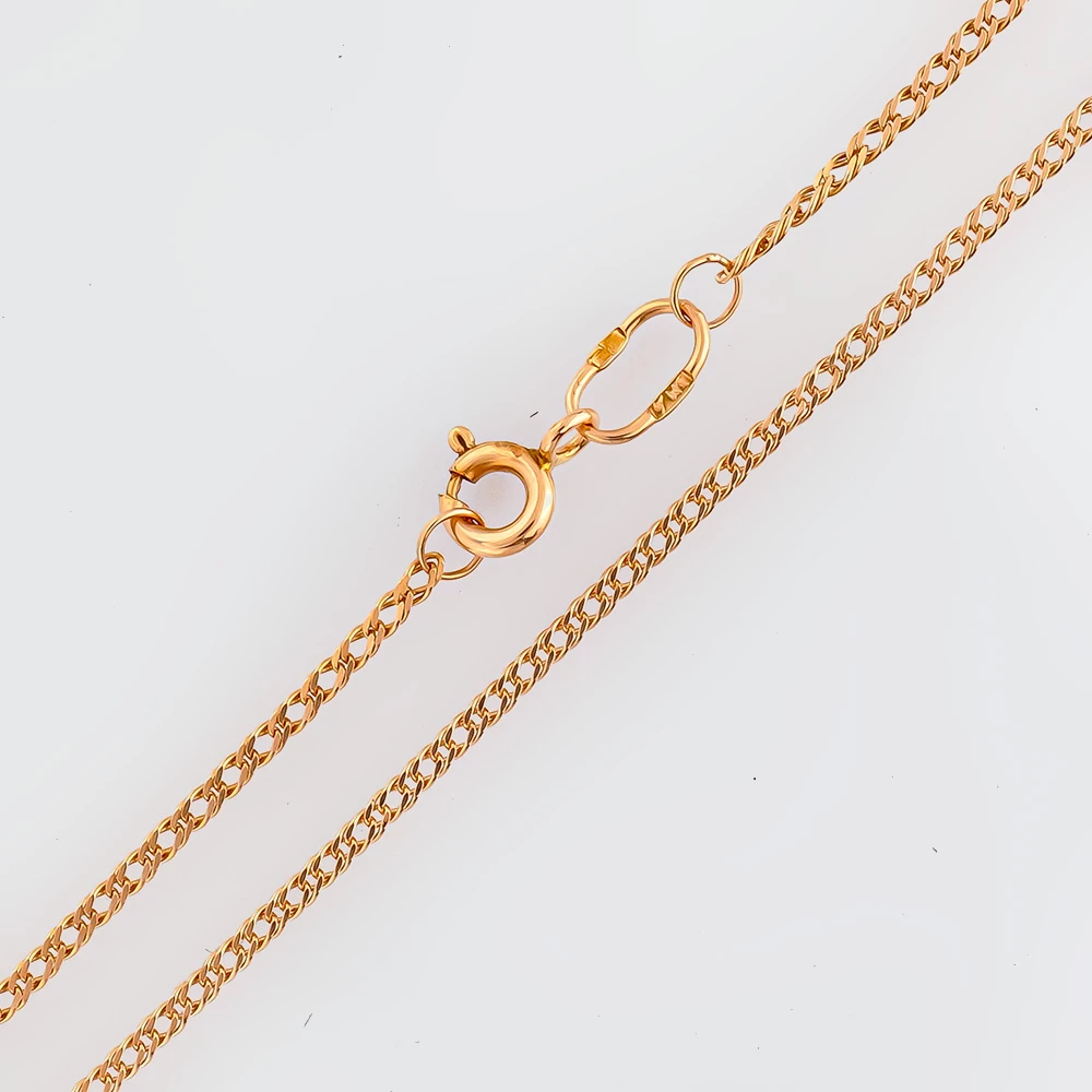 Цепь из красного золота 585 пробы