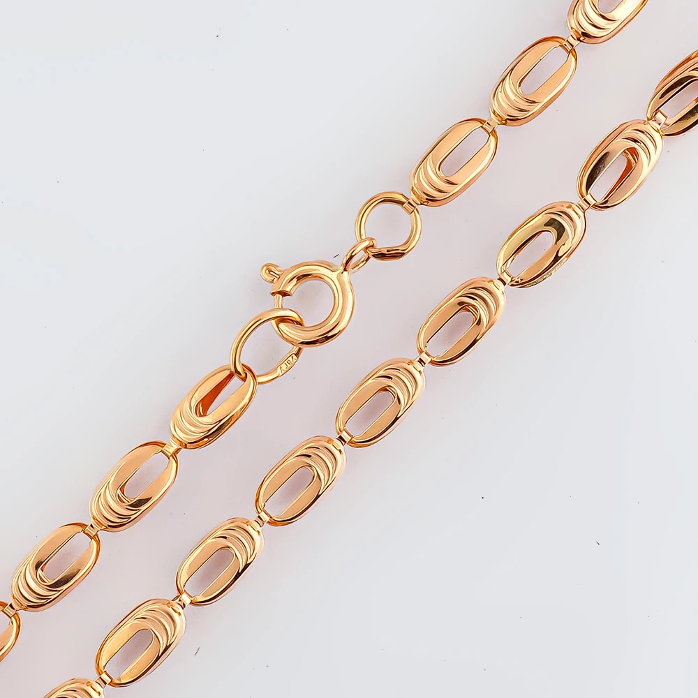 Цепь из красного золота 585 пробы