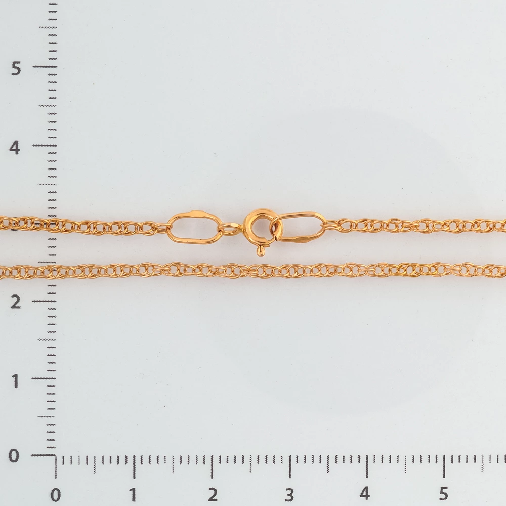 Цепь из красного золота 585 пробы