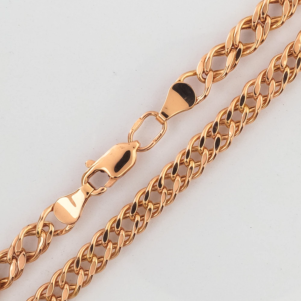 Цепь из красного золота 585 пробы