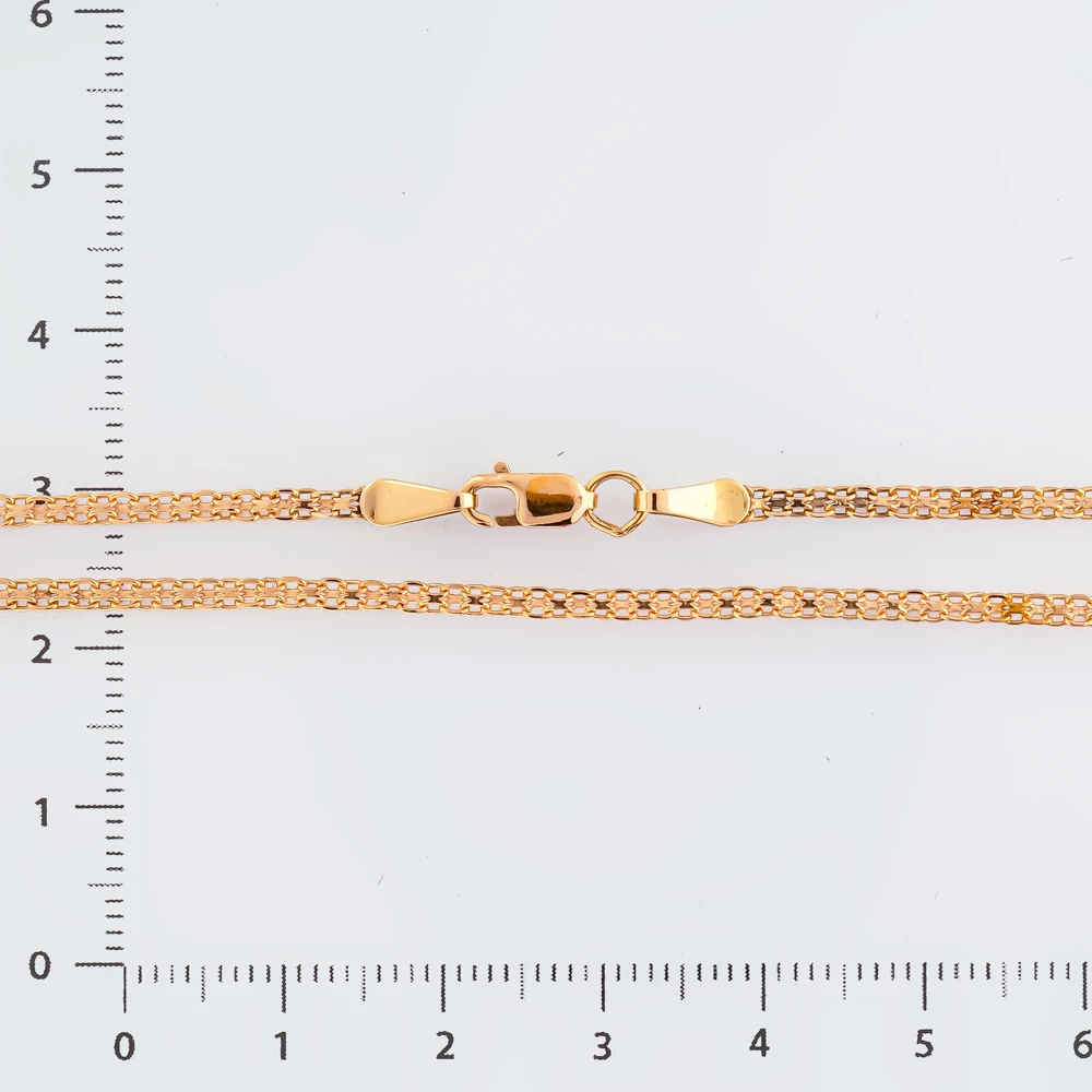 Цепь из красного золота 585 пробы