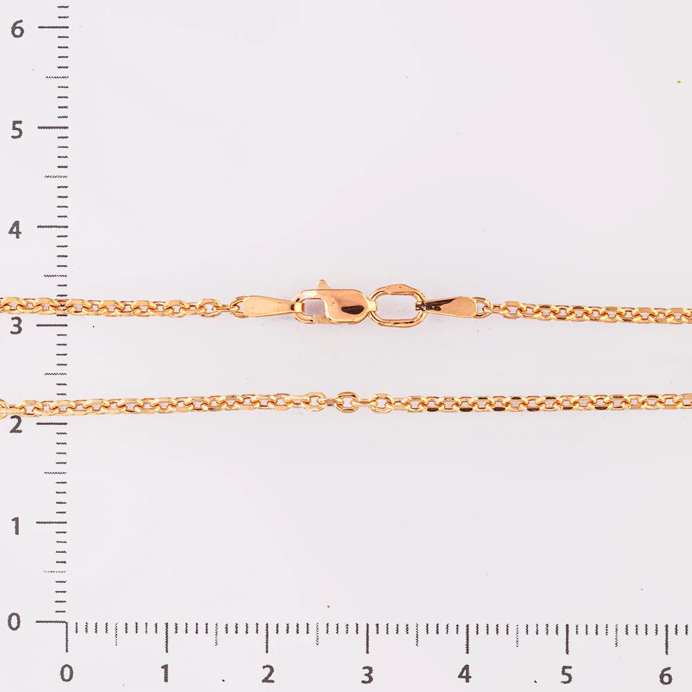 Цепь из красного золота 585 пробы