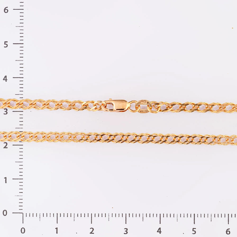 Цепь из красного золота 585 пробы