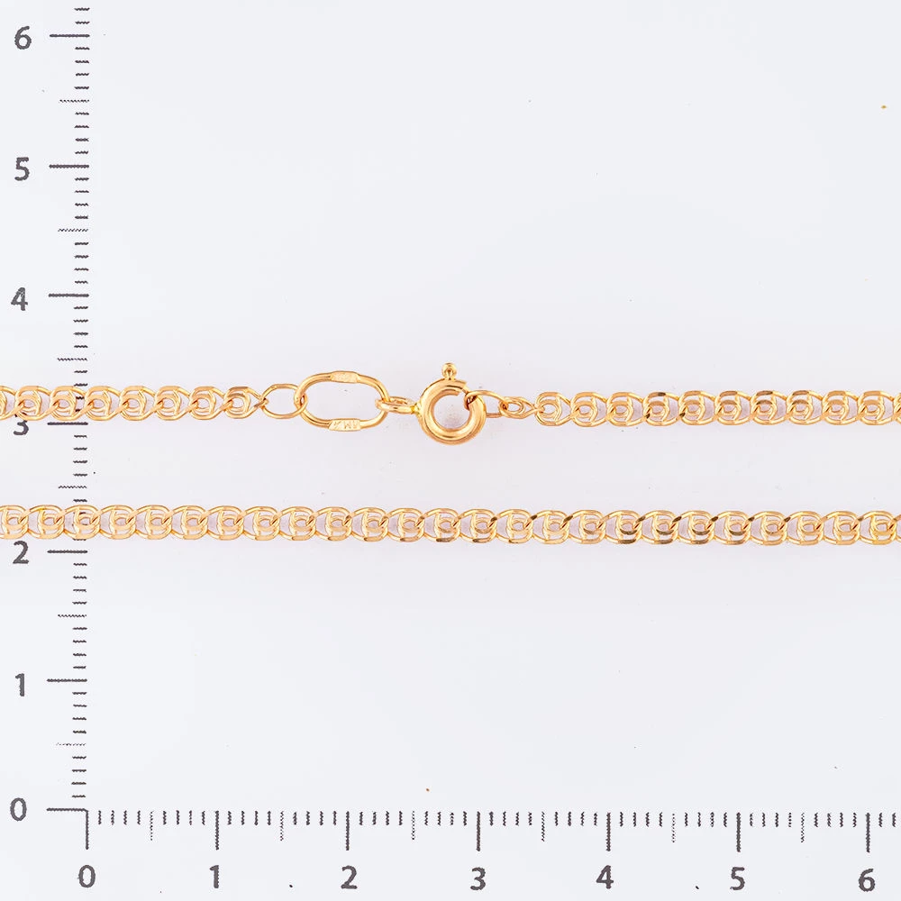 Цепь из красного золота 585 пробы