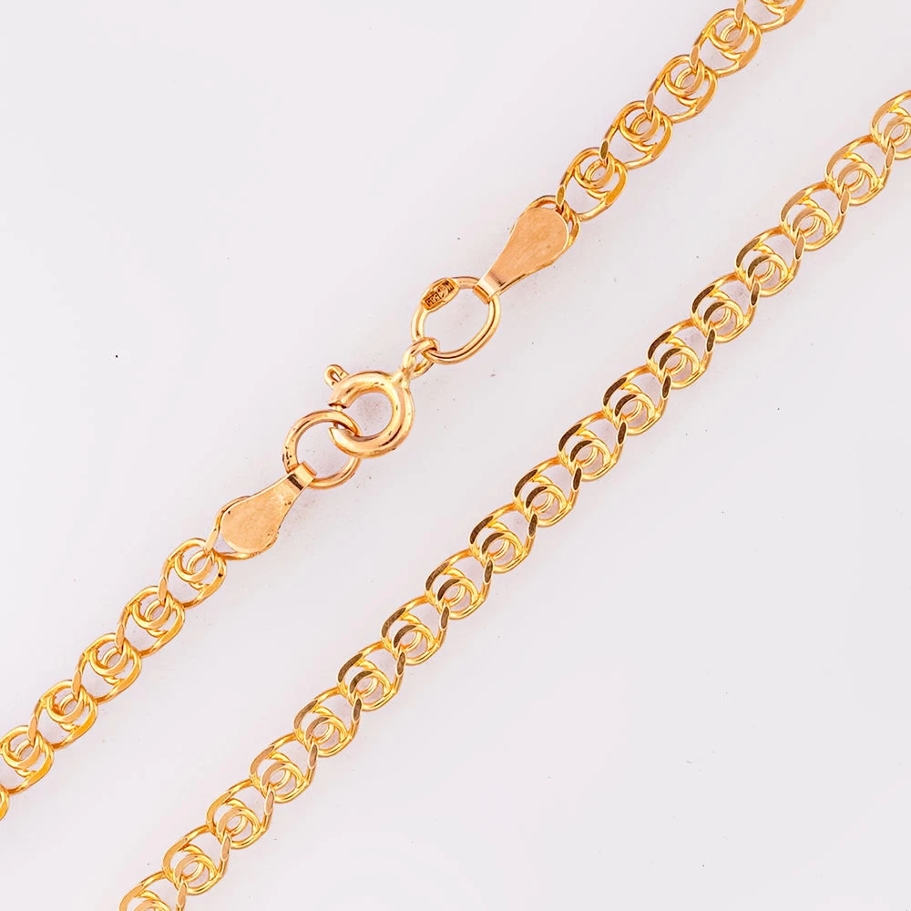 Цепь из красного золота 585 пробы