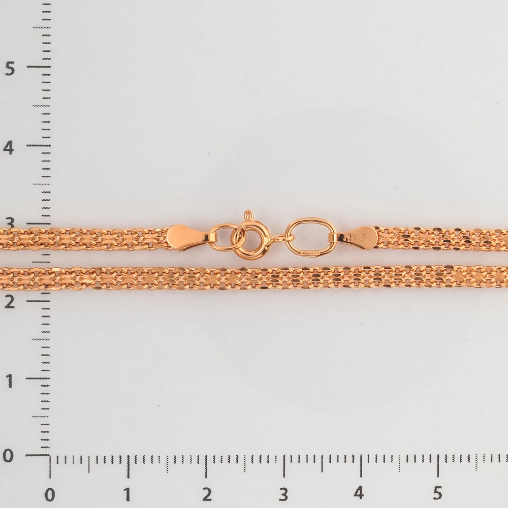 Цепь из красного золота 585 пробы