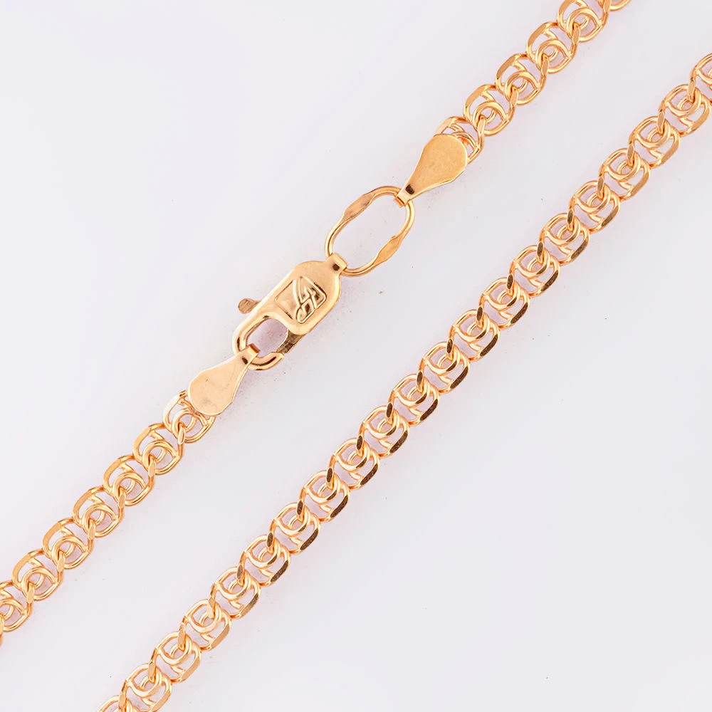 Цепь из красного золота 585 пробы