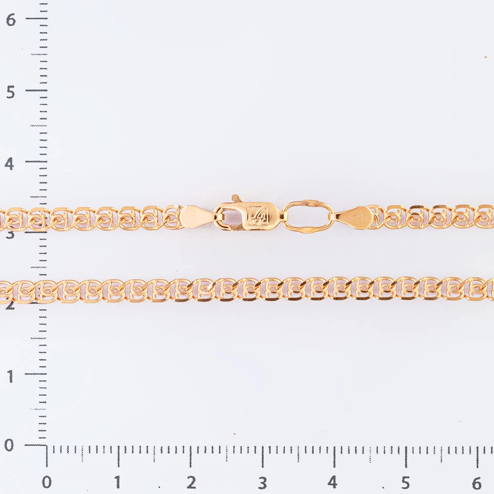 Цепь из красного золота 585 пробы