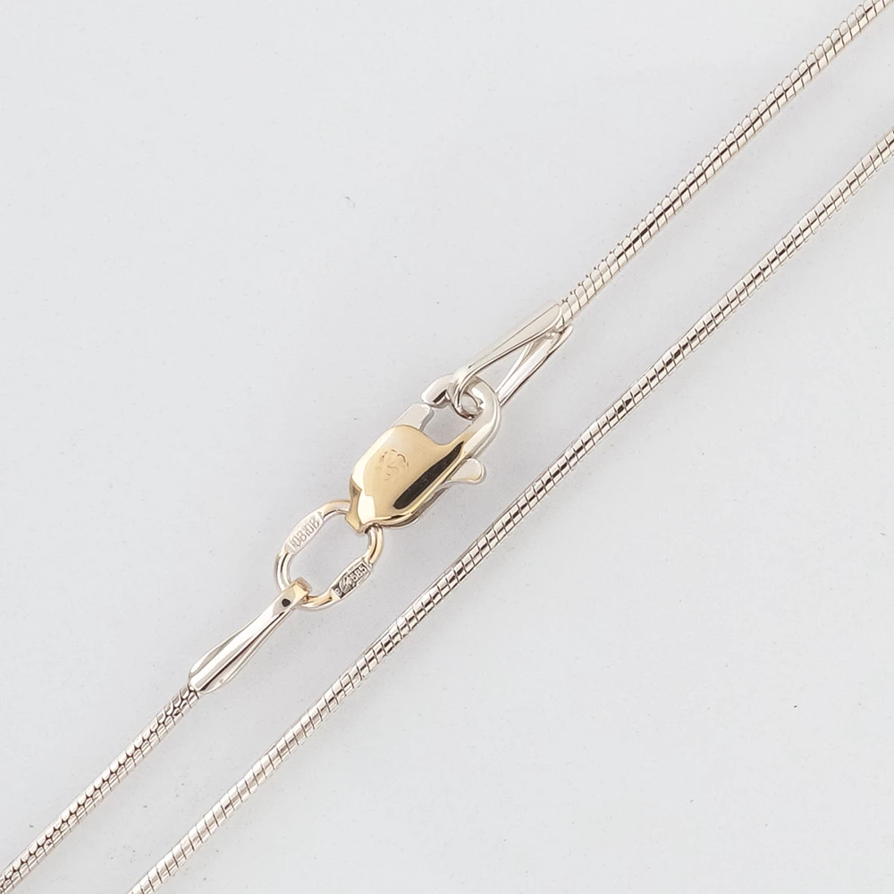 Цепь из белого золота 585 пробы