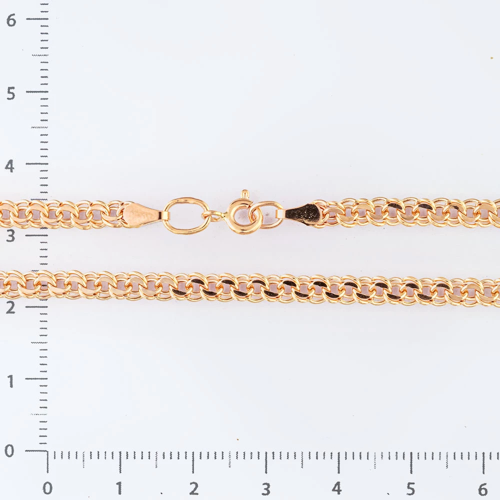 Цепь из красного золота 585 пробы