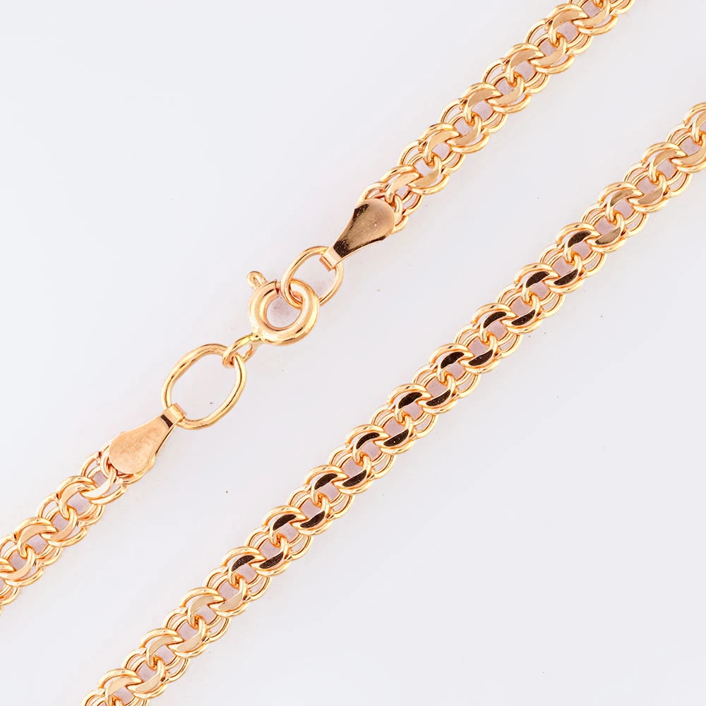 Цепь из красного золота 585 пробы