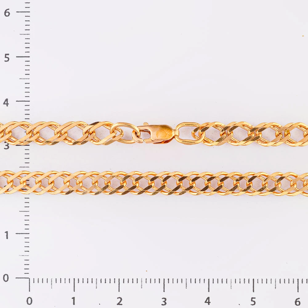 Цепь из красного золота 585 пробы